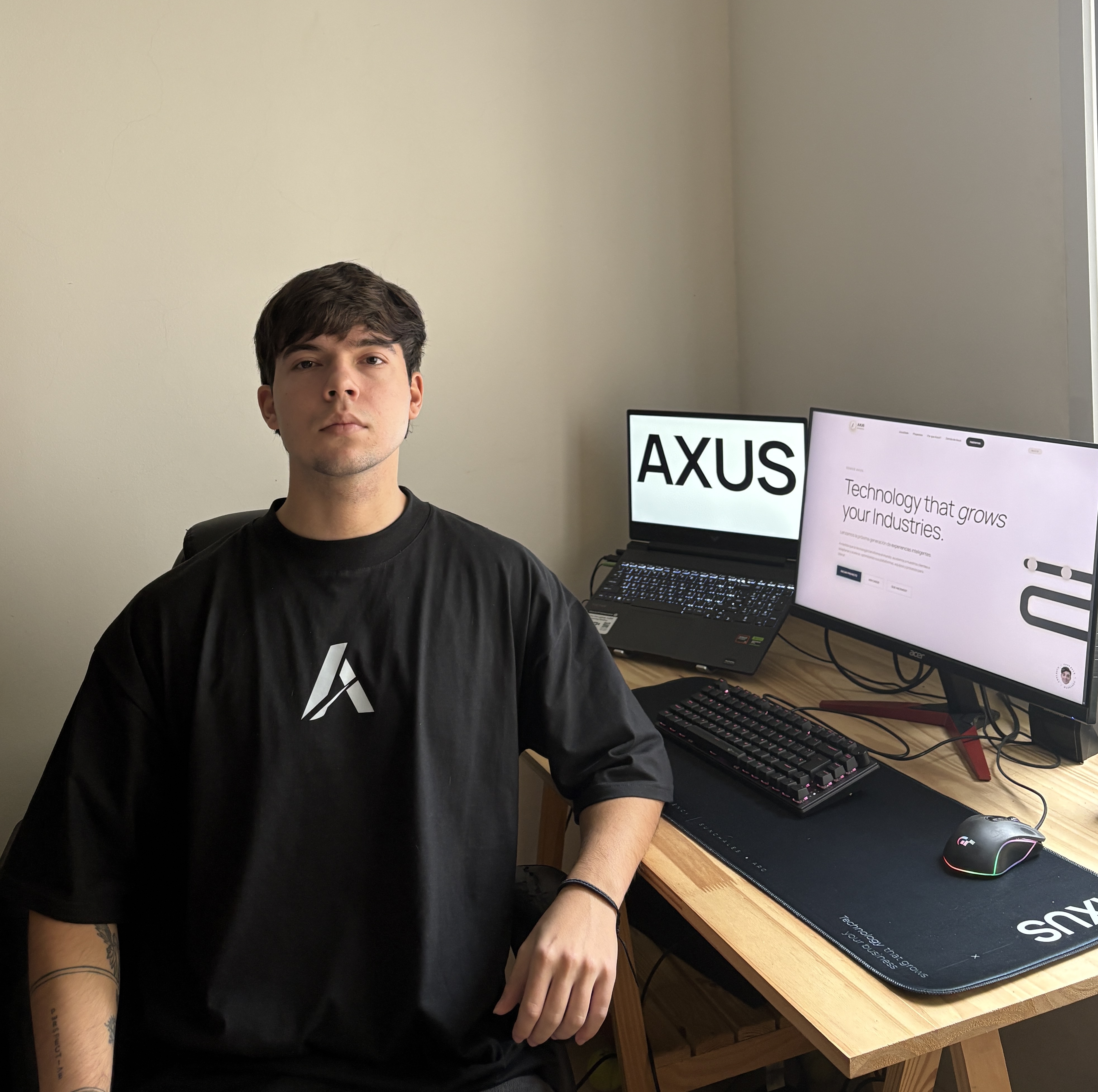 Martín Cagliero, fundador de AXUS
