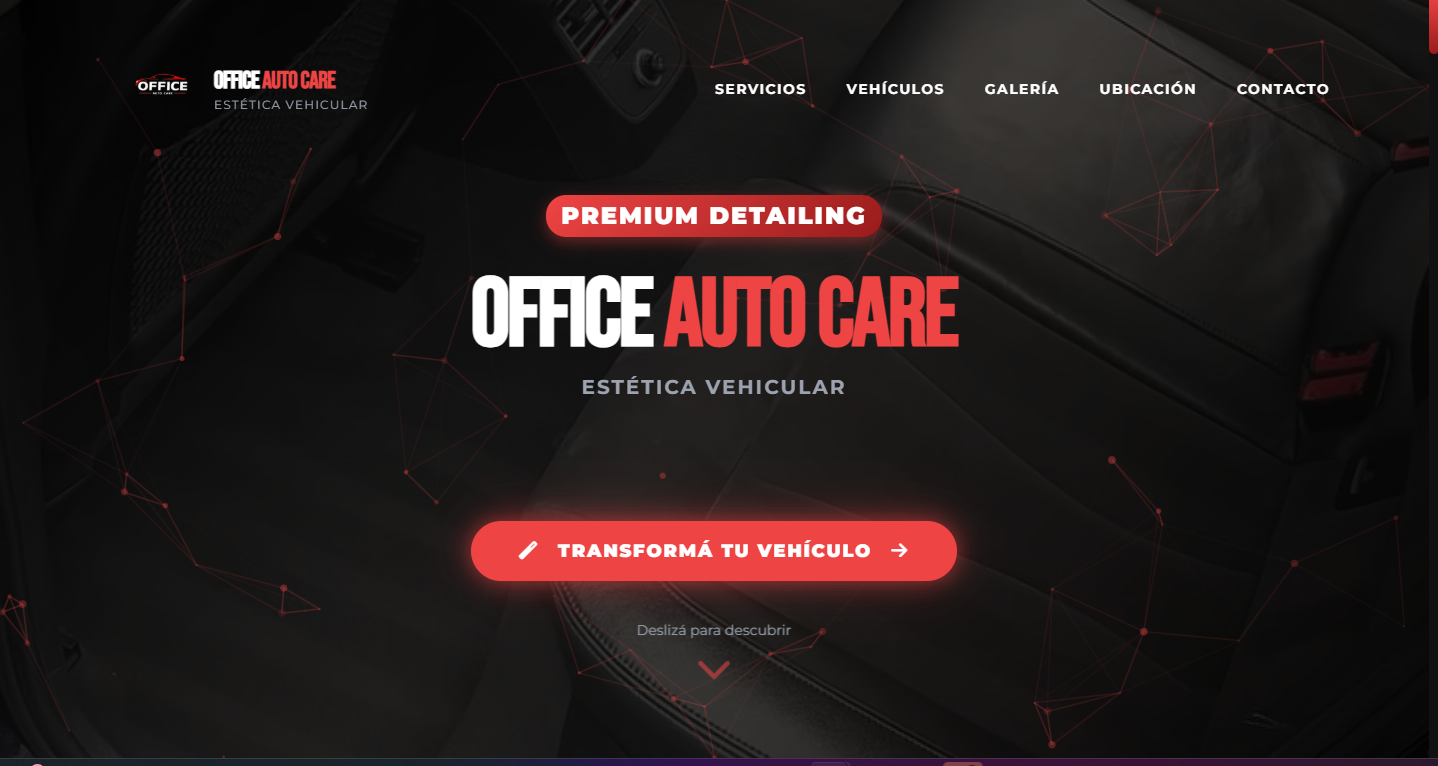 Office Auto Car hero